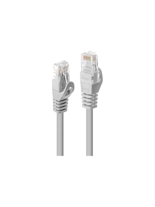 Lindy Basic patch cable - 5 m - grey - Grå - 5m