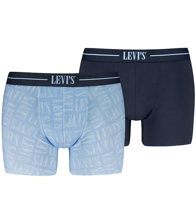 Levis Boxershorts – 2-pack – Blue Kombination