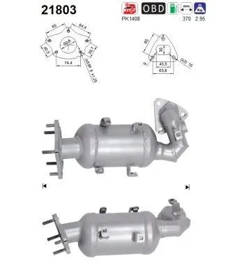 Katalysator AS 21803