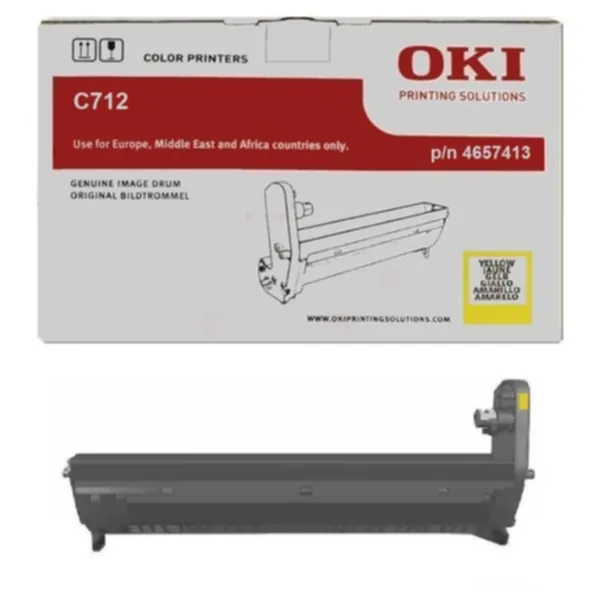 OKI 46507413 Trumma för överföring av toner, gul