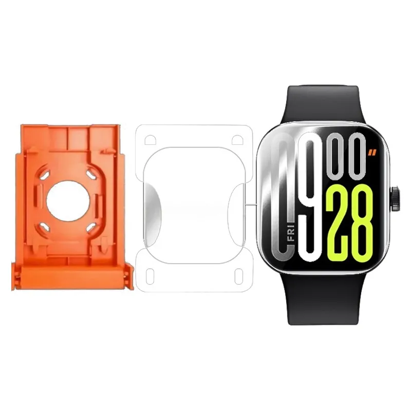 Skärmskydd för Redmi Watch 5 – Högkvalitativt härdat glas, enkel installation med applikationsverktyg (2-pack)