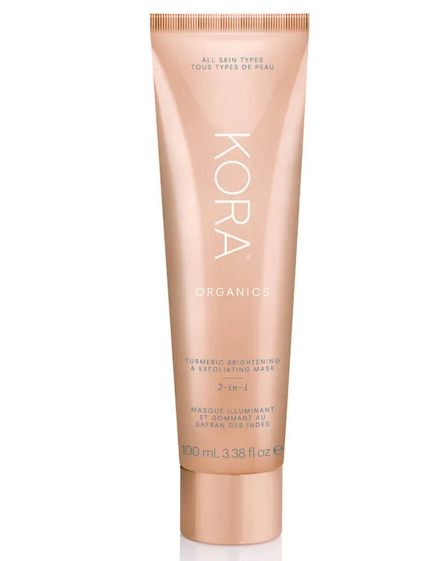 KORA Organics Turmeric Brightening & Exfoliating Scrub & Mask 2-In-1 - 100 ml