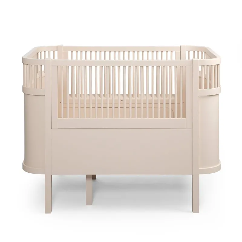 Växasäng 2 i 1 Baby & Juniorsäng - Birchbark rose