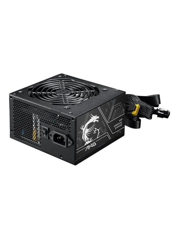 MSI MAG A750BN PCIE5 II - power supply - 750 watt Strömförsörjning - 750 Watt - 120 mm - 80 Plus Bronze certificate