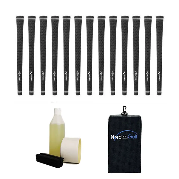 Karma Black Velvet Junior 0.540″ Greppkit - 13 grepp, klämma, vätska, tejp, handduk