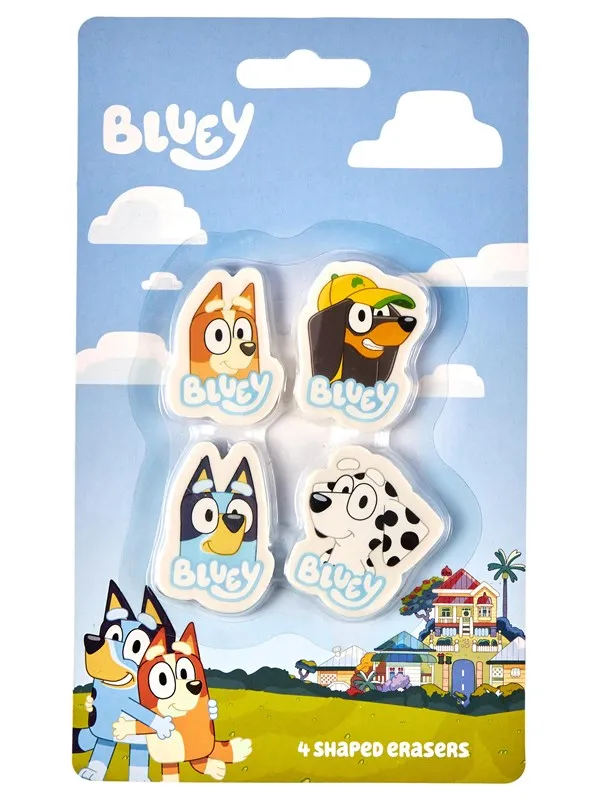 Euromic Bluey suddgummiset 4-pack
