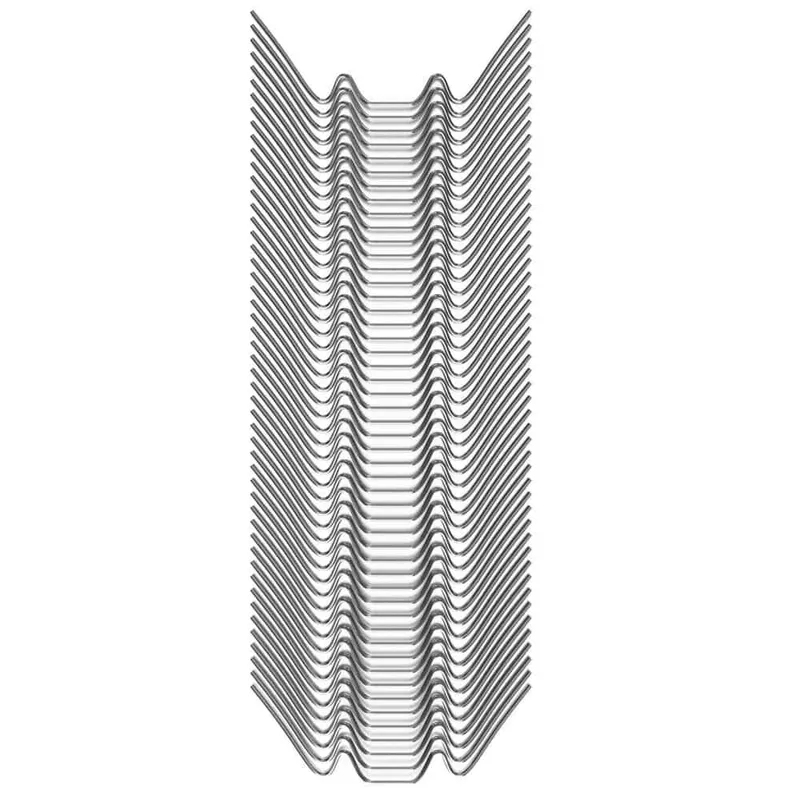 Klämmor för växthusglas, rostfri metall, 100-pack