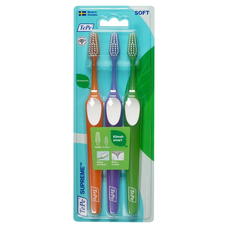 TePe Supreme Soft Tandborste 3-pack