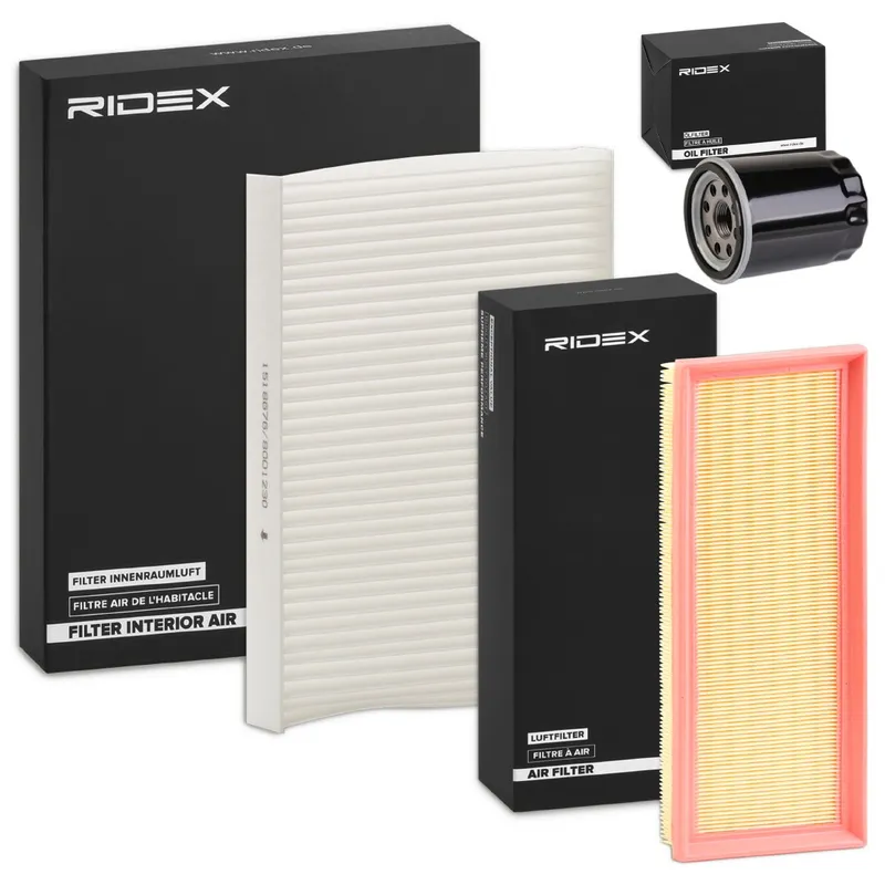 Filtersats RIDEX 4055F0396