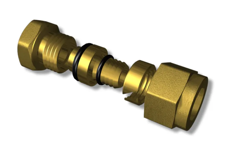 LK Systems 2417463 Koppling 16 mm x G15 Invändig gänga