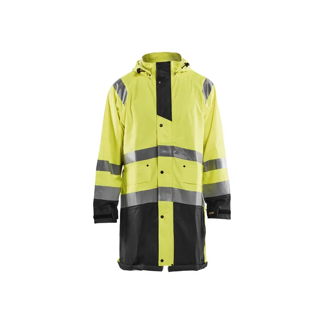 REGNJACKA 4324 2000 VARSEL LEVEL1 VARSELGUL/SVART XS | Beijerbygg Byggmaterial