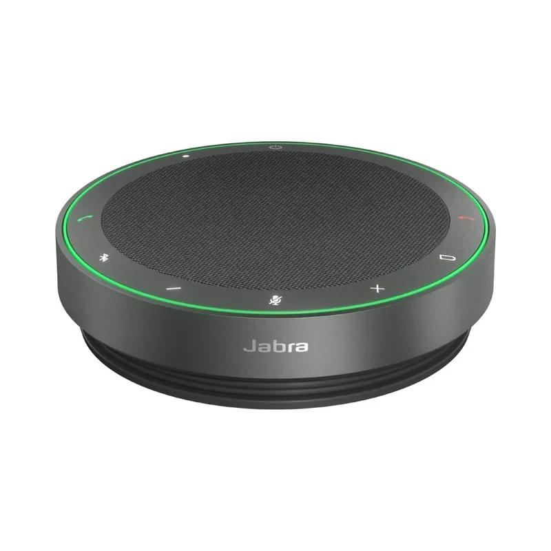 Jabra Speak2 75 UC – Högtalartelefon (handsfree) – Bluetooth – trådlös – USB-A, USB-C – mörkgrå – Certifierad för Zoom Rooms, Zoomcertifierad, Alcatel-Lucent-certifierad, Avaya-certifierad, Cisco Webex Certified, Unify-certifierad, MFi-certifierad, Google Meet-certifierad, Amazon Chime-certifierad, Google Fast Pair-certifierad