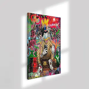 Canvas - Pengar vägg / Boss
