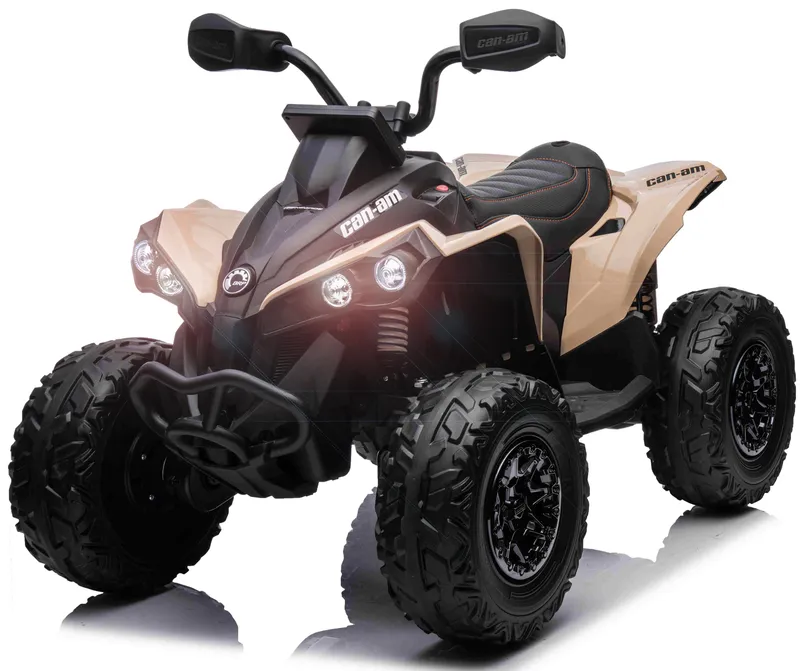 Can-Am Renegade EL ATV 21,6V (Lithium, 4xMotor, Lädersäte, Gummihjul)