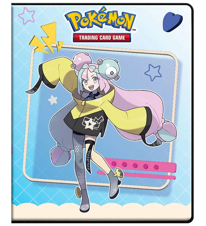Pokemon pärm 4-pocket Iono and Bellibolt - Pokemon TCG - Leksaksaffären