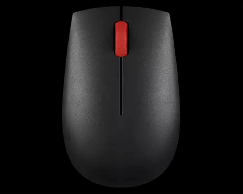 Lenovo Essential Compact Wireless Mouse - Mouse - 3 knappar - Svart