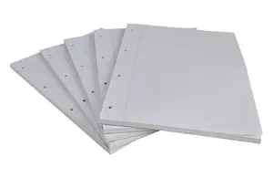 A4-block Bantex standard, linjerat, perforerat - (5 st.)