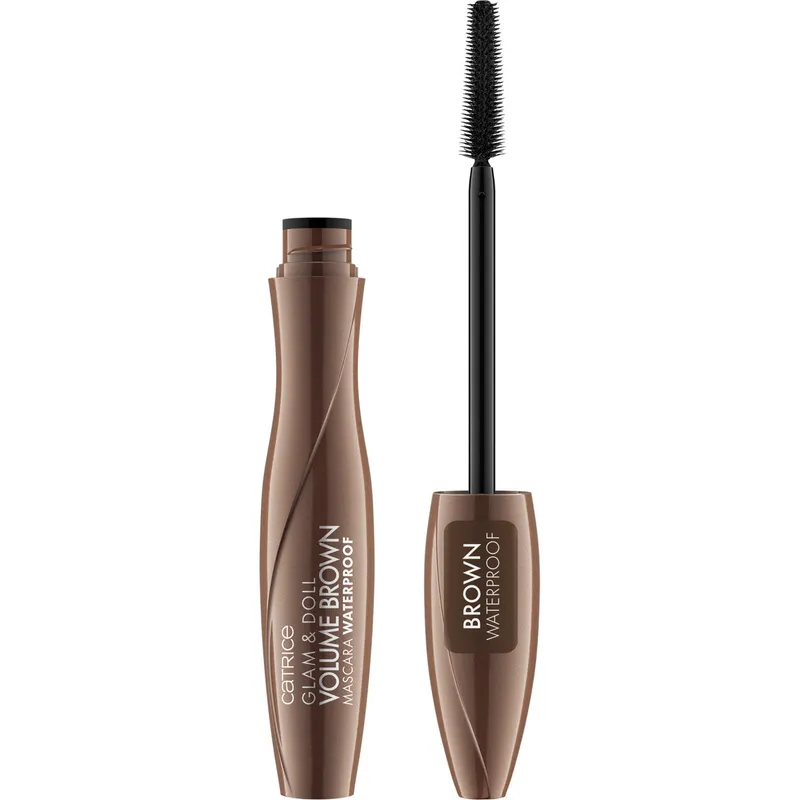 Catrice – Mascara Glam & Doll Volume Vattentät – Brun