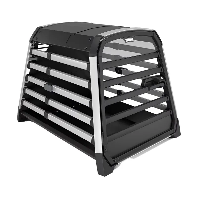 Allax Hundbur Svart XXL Compact