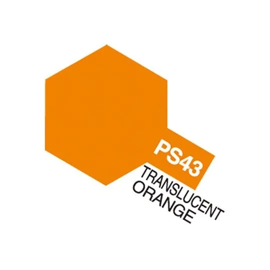 TAMIYA PS-43 Genomskinlig Orange 86043