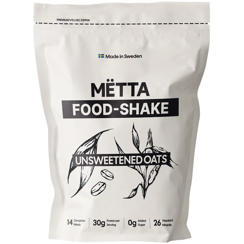 MËTTA Food Shake Unsweetened Oats 1400 g