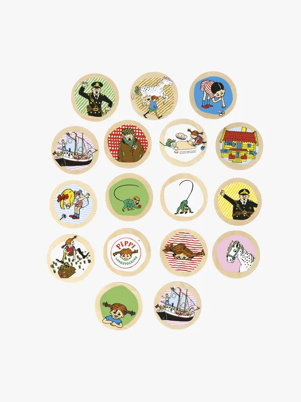 Pippi Memo Wood Micki