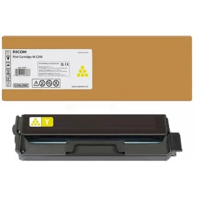 Ricoh 408454 Tonerkassett gul, 4.500 sidor