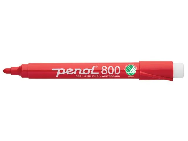 Whiteboardmarker Penol 800 rød 1,5mm (stk.)