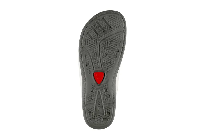 Vita herrtofflor med memory foam (#7262)