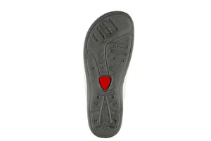 Vita herrtofflor med memory foam (#7262)