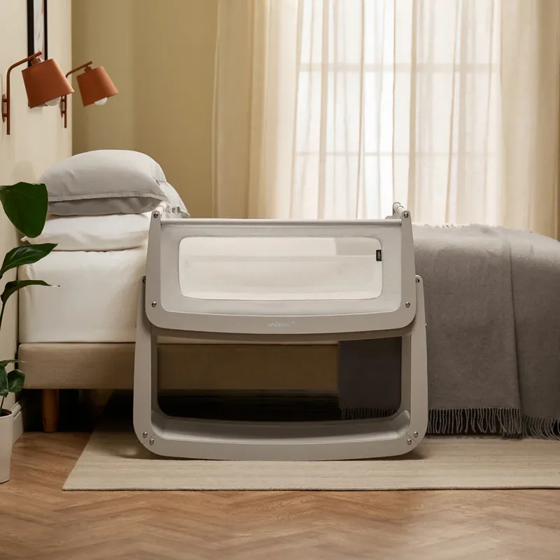 Snüz SnuzPod 5 Bedside Crib, Pebble