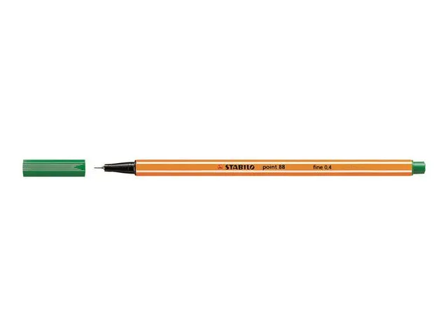 Fineliner STABILO Point 88 grön