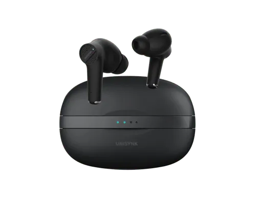 Unisynk True Wireless Enc Hörlurar Stereo Svart