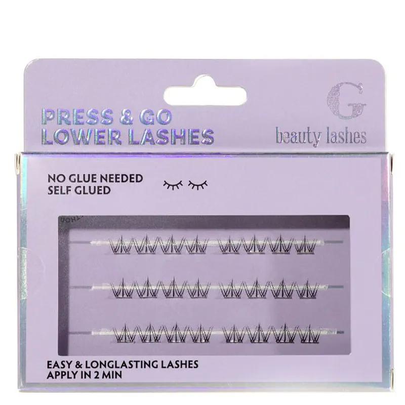 G Beauty Lashes Press & Go Lower Lashes Bold