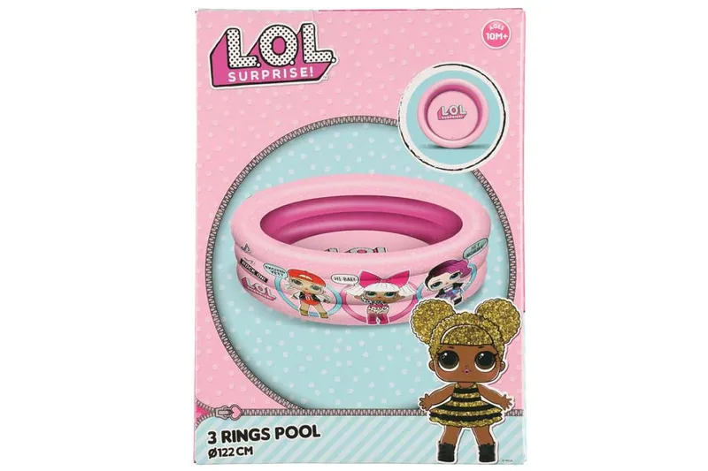 - Rund Pool - Rosa Ø 122 cm