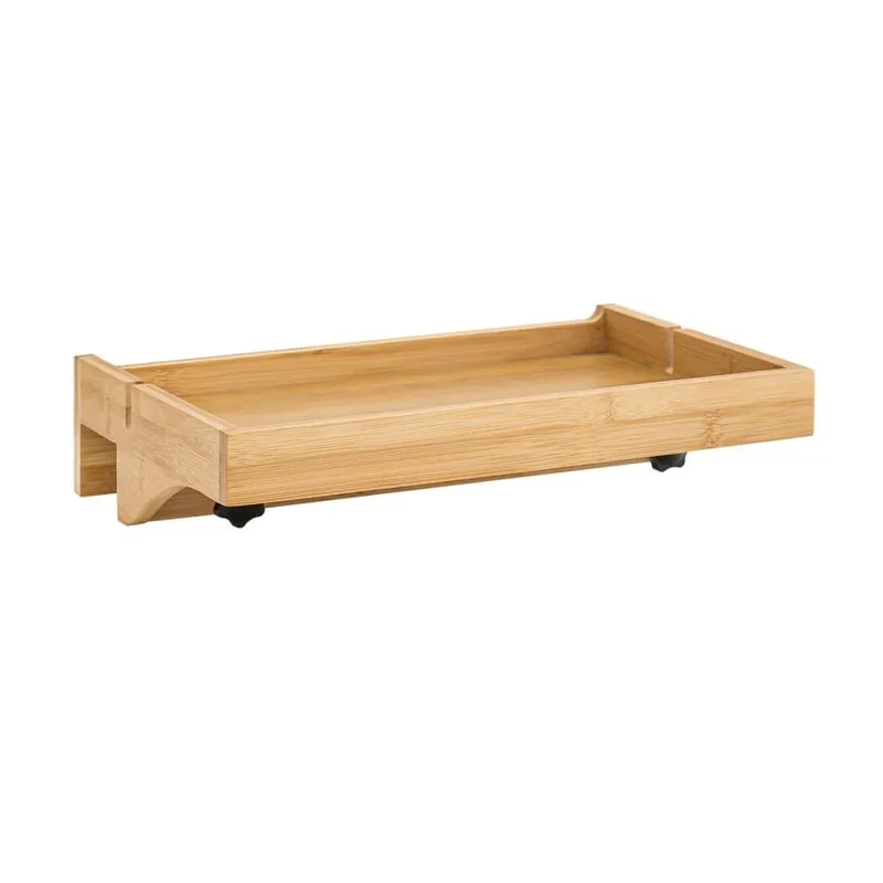SoBuy Smalt Sänghylla 36x25cm - Praktiskt nattduksbord | Natur NKD01-N
