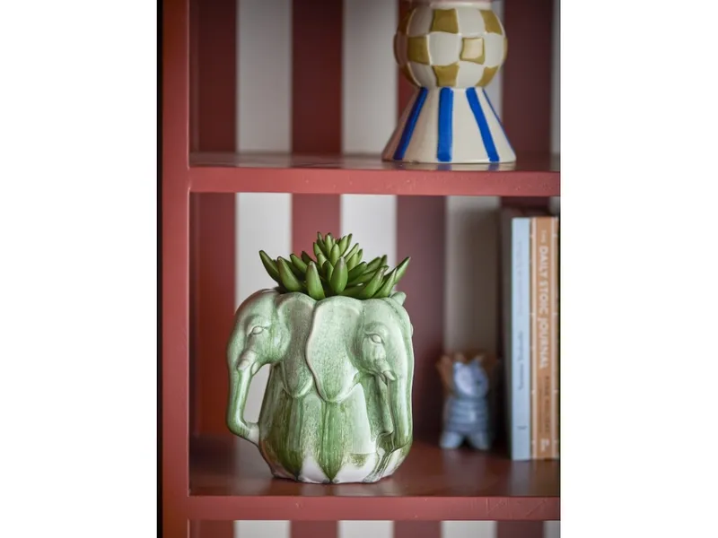 Bloomingville - Pontus Vase - Green - Stoneware