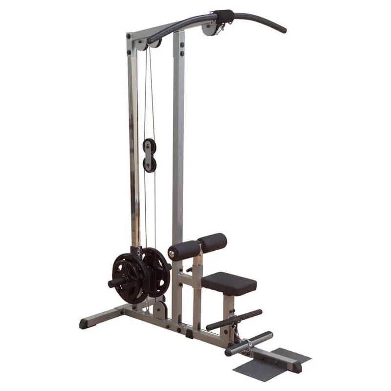 Latsdrag/Rodd Stål Silver - Body Solid (GLM83)