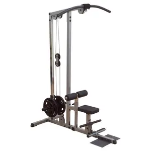 Latsdrag/Rodd Stål Silver - Body Solid (GLM83)