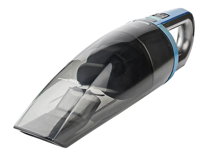 Nedis Handdammsugare VCHH6BU75 - vacuum cleaner - cordless - handheld - blue/grey