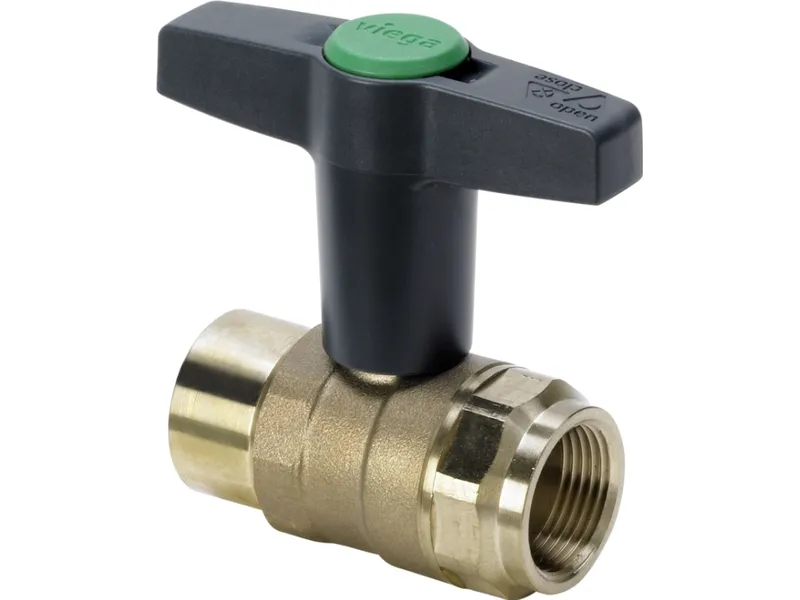 Viega Easytop ball valve socket/socket 1″ gunmetal