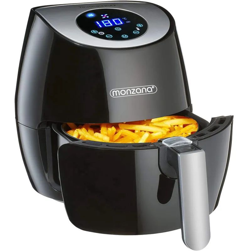 Airfryer 9-i-1 Svart, Pekskärm, 1500W, 3,6L