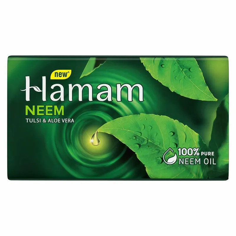 Hamam Tvål med Neem, Tulsi och Aloe Vera Hamam Badtvål 100GM 100GM