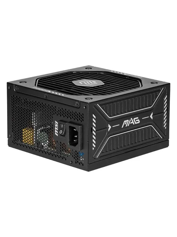 MSI MAG A650GLS PCIE5 Strömförsörjning - 650 Watt - 135 mm - ATX 3.1 - 80 Plus Gold certificate
