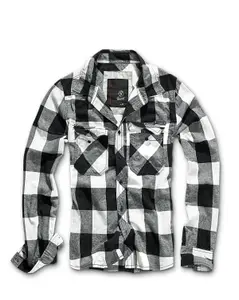 Brandit flanellskjorta Vit (#4635)