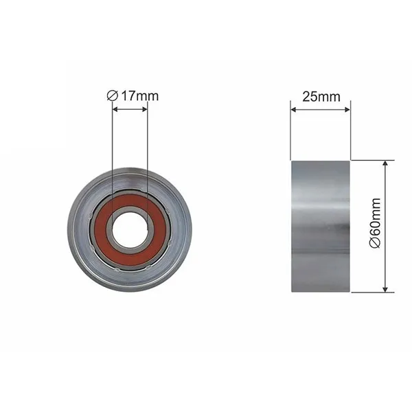 Spännrulle, kilrem NTY RNK-CT-045