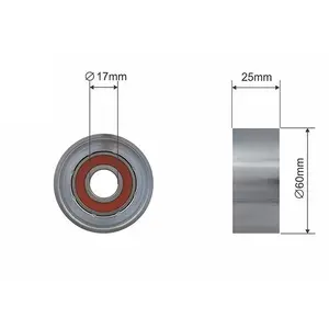 Spännrulle, kilrem NTY RNK-CT-045