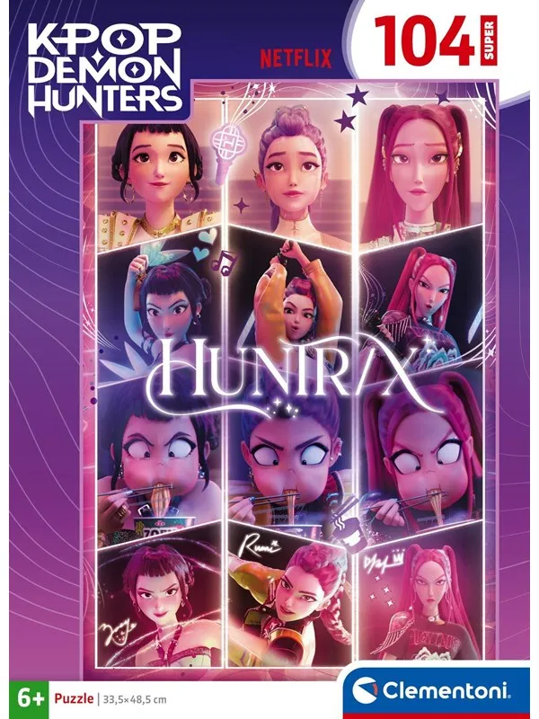 Clementoni Pussel K-Pop Demon Hunters 2, Super 104 bitar