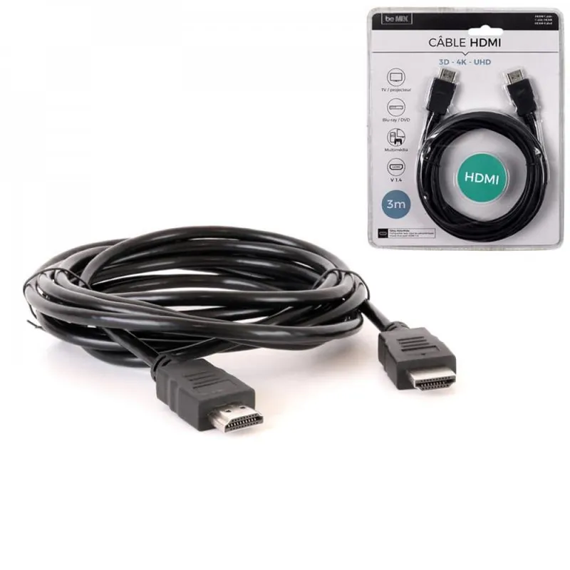 Teknik Data Tv Tillbehör Kablar HDMI kabel 3m Rest 99