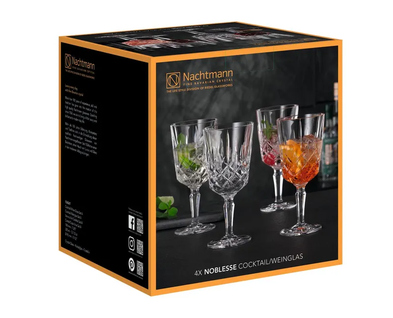 Nachtmann Noblesse cocktailglas 4-pack, 35,5 cl